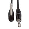 Hosa Pro Guitar Cable, Rean Straight to Right-angle, 20 ft - Image 4