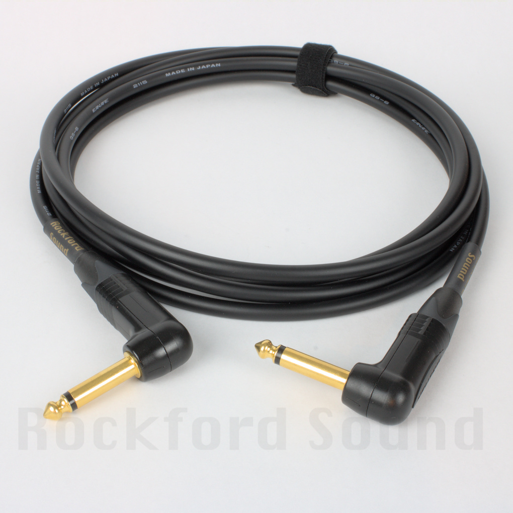 Canare GS-6 Guitar Cable | Gold RA to RA - Rockford Sound