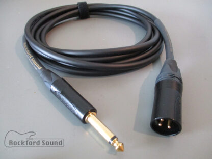 2549 unbalanced xlr male to ts 1/4