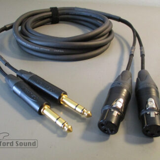 2 channel w2930 snake xlr female to 1/4 trs