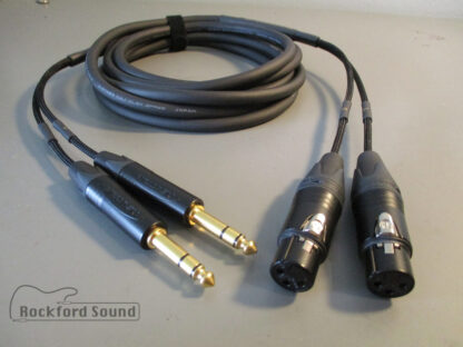 2 channel w2930 snake xlr female to 1/4 trs