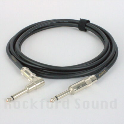 tele plug to straight guitar cable