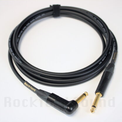 van damme xke neutrik studio gold guitar cable straight to right