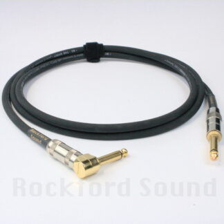 Sommer sc-spirit classic guitar cable gold straight to right angle plugs rockford sound