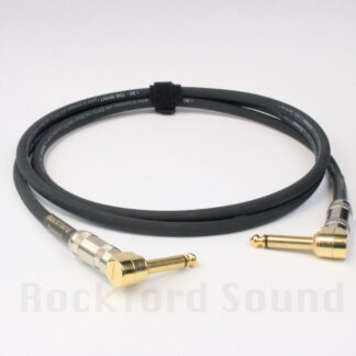 Sommer sc-spirit classic guitar cable gold right angle to right angle plugs rockford sound