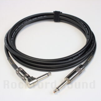 van damme xke pro high clarity guitar cable straight to right angle nickel