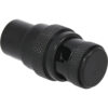 Squareplug SPXA-FBK, Low Profile Angled Heavy Duty Female 3 Pin XLR Plug, Black - Image 2
